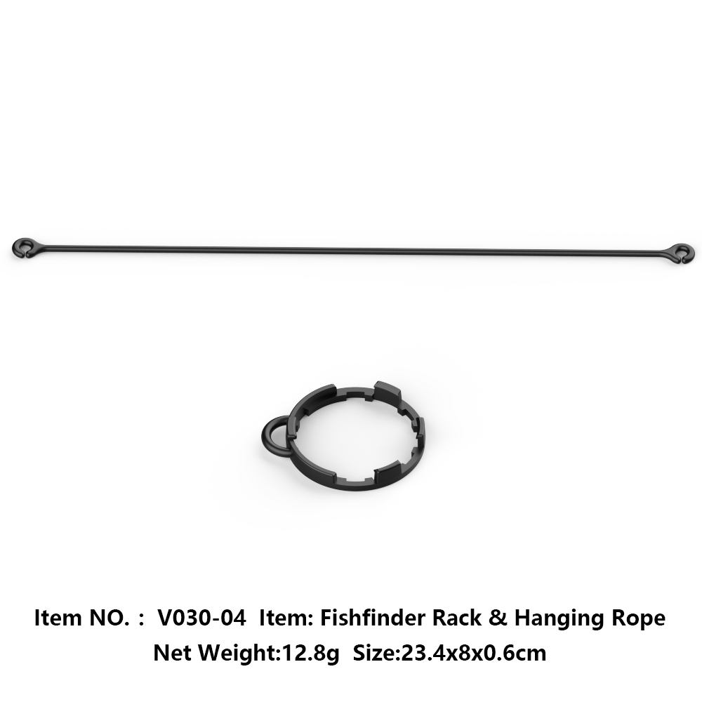 Fish Finder Transducer - Flytec อย่างเป็นทางการ V030-04 Fishfinder Rack และแขวนเชือกอะไหล่สําหรับ