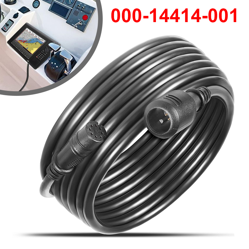 Fish Finder Cable - 000-14414-001 สายต่อขยายทรานสดิวเซอร์สำหรับทรานสดิวเซอร์ Lowrance TripleShot/SplitShot และเครื่องหาปลา Hook2