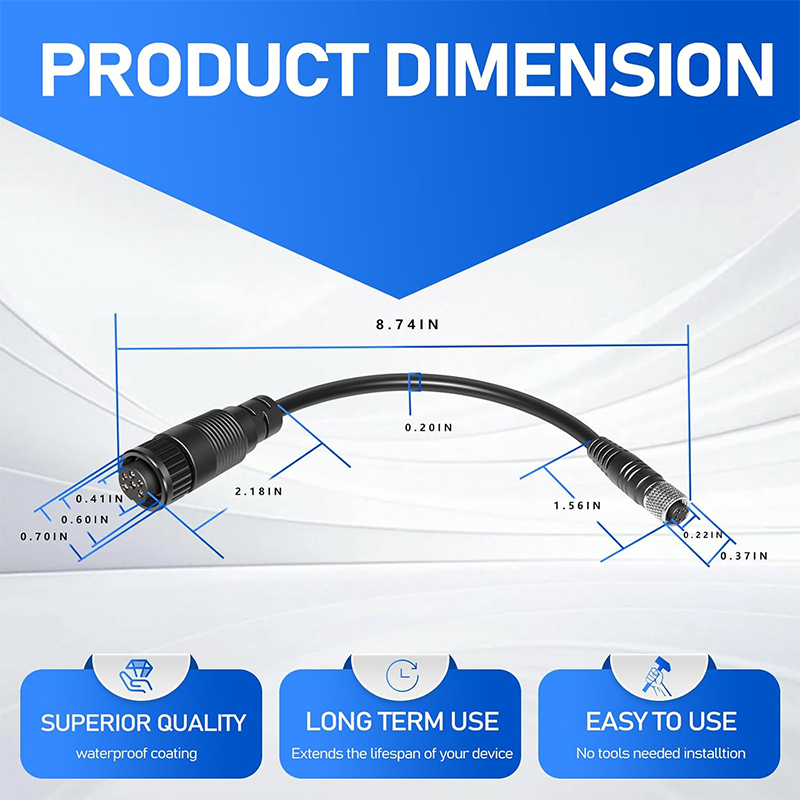 สายอะแดปเตอร์ MKR-US2-1 สายโซน - Fish Finder Cable บทวิจารณ์และราคา