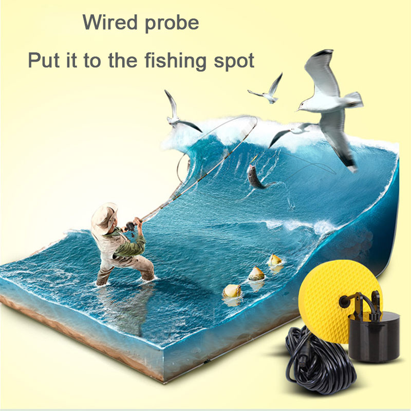 100M หน้าจอสีแบบมีสายแบบพกพา S - Fish Finder Cable บทวิจารณ์และราคา