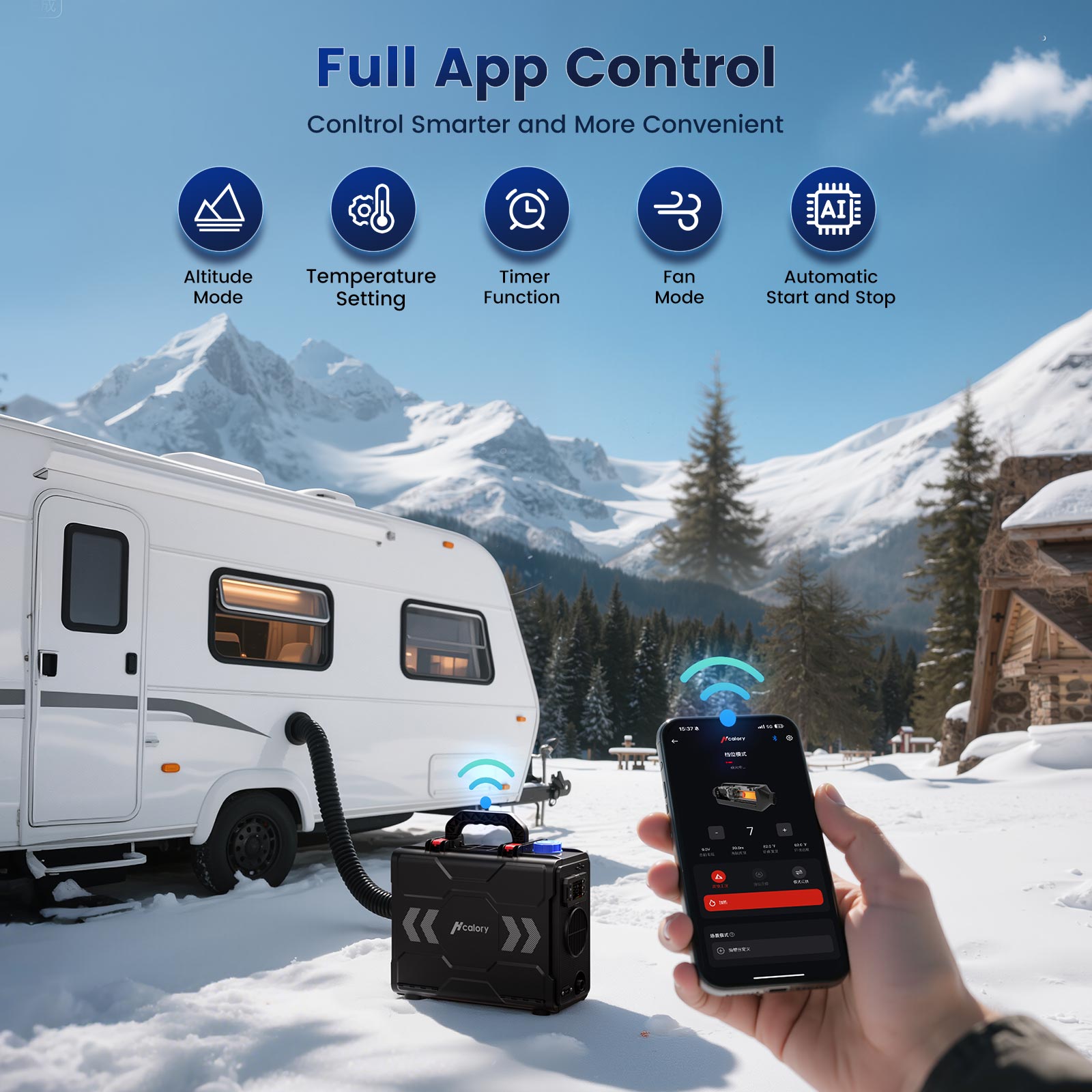 เครื่องทำความร้อนดีเซล Hcalory - Fishing Camera บทวิจารณ์และราคา