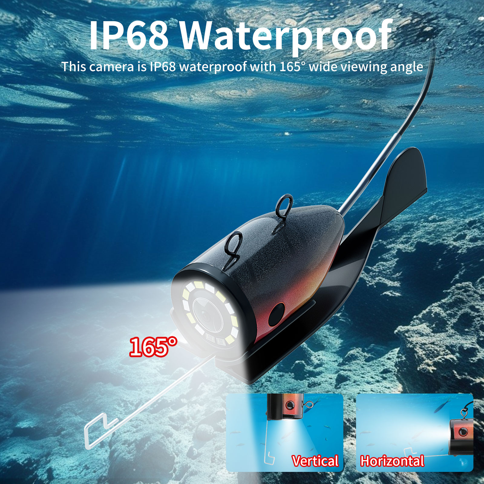 กล้องตกปลาใต้น้ำ - สายเคเบิล 1 - Fish Finder Cable บทวิจารณ์และราคา