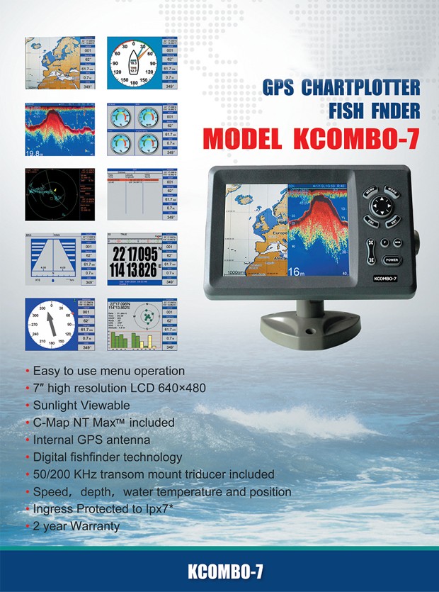 เครื่องนำทาง GPS แบบมีจอแสดงผล - Fish Finder Gps บทวิจารณ์และราคา