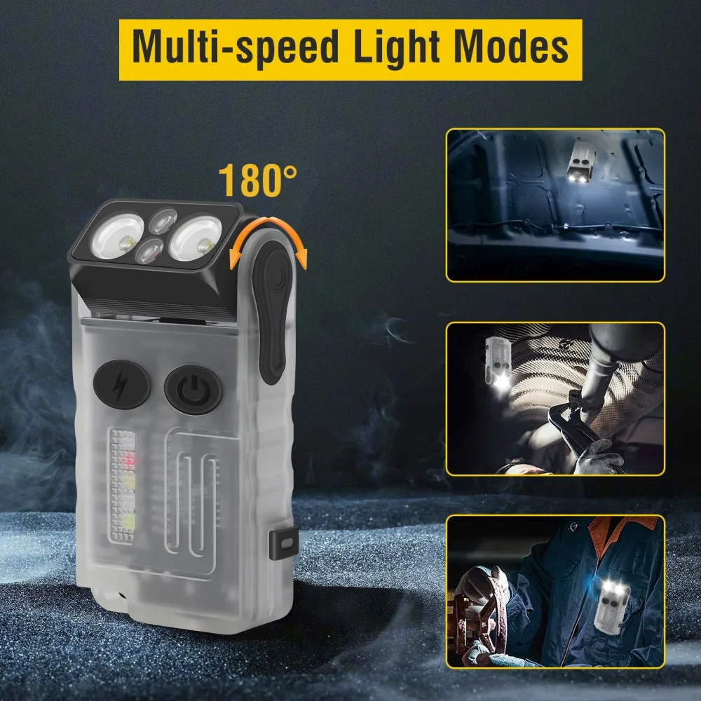 ไฟฉายพวงกุญแจ BORUiT V20 พร้อม - Fishing Light บทวิจารณ์และราคา