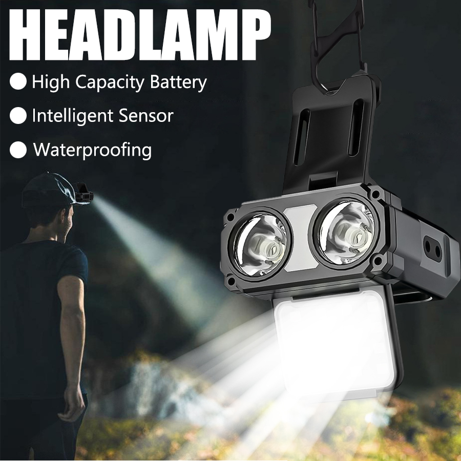 ไฟฉายคาดศีรษะแบบหนีบหมวก LED C - Fishing Light บทวิจารณ์และราคา