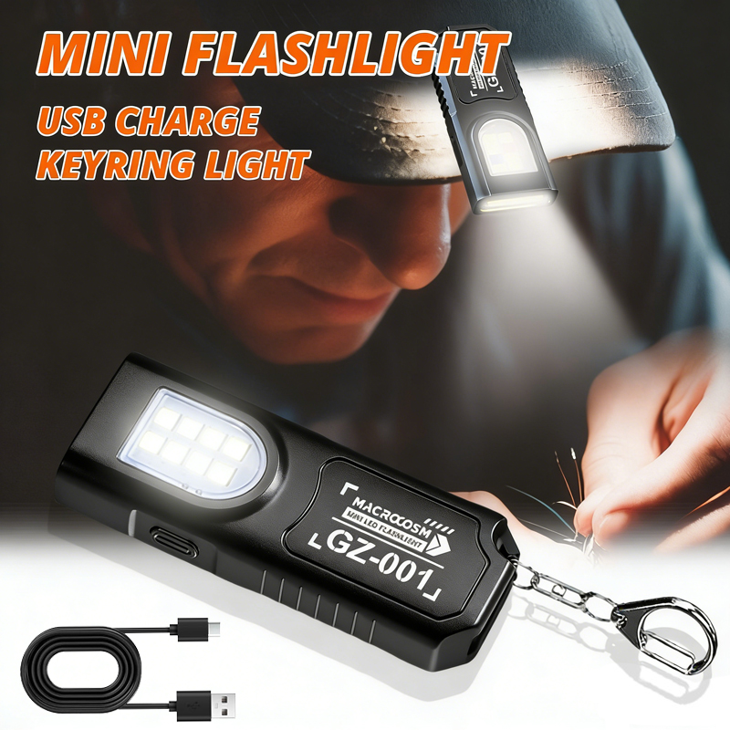 ไฟฉายพวงกุญแจ LED แบบชาร์จไฟได - Fishing Light บทวิจารณ์และราคา