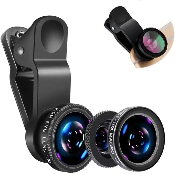 เลนส์กล้อง 3in1 ฟิชอาย มุมกว้า - Fishing Camera บทวิจารณ์และราคา